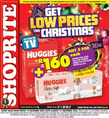 Shoprite catalogue (valid until 21-12)