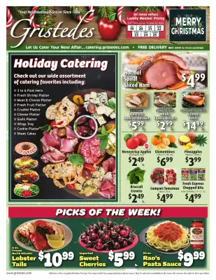 Gristedes circular (valid until 25-12)