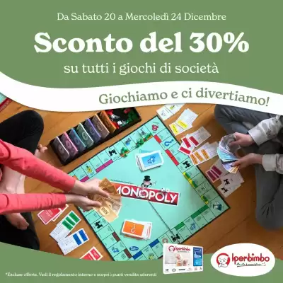 Volantino Iperbimbo (valido fino al 24-12)