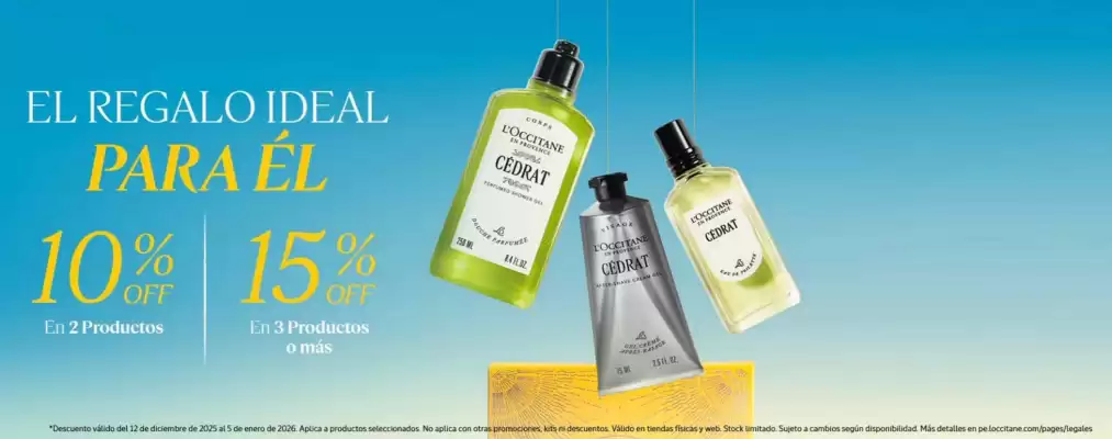Catálogo L'Occitane (válido hasta 5-01)