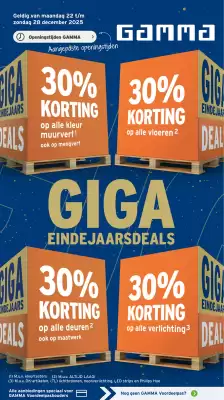 GAMMA folder (geldig t/m 28-12)