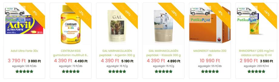 Patika24 akciós újság hét 51 Oldal 1