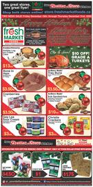 Fresh Market Foods flyer Page 1