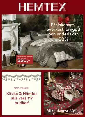 Hemtex reklamblad (giltig till och med 25-12)