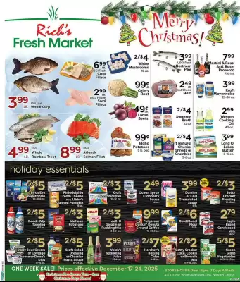 Rich's Fresh Market weekly ad (valid until 24-12)