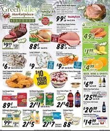 Green Valley Marketplace weekly ad week 51 Page 1