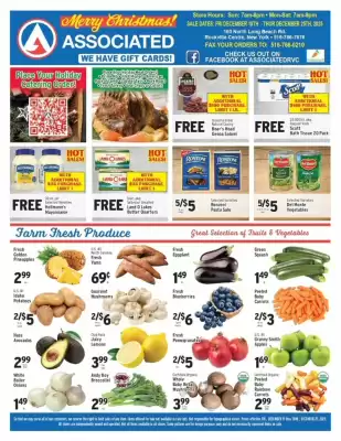 Associated weekly ad (valid until 25-12)