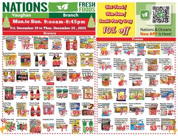 Nations Fresh Foods flyer week 51 Page 1