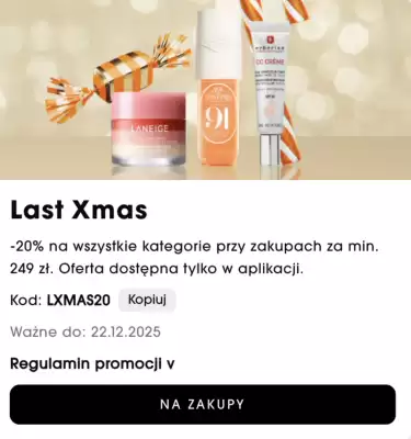 Sephora gazetka (wa偶no艣膰 do 22-12)