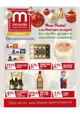 Folheto Miranda Supermercados (válido até 31-12)