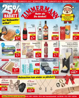 Zimmermann Prospekt (gültig bis 27-12)