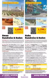 Penny Reisen Prospekt Seite 20