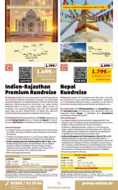 Penny Reisen Prospekt Seite 21