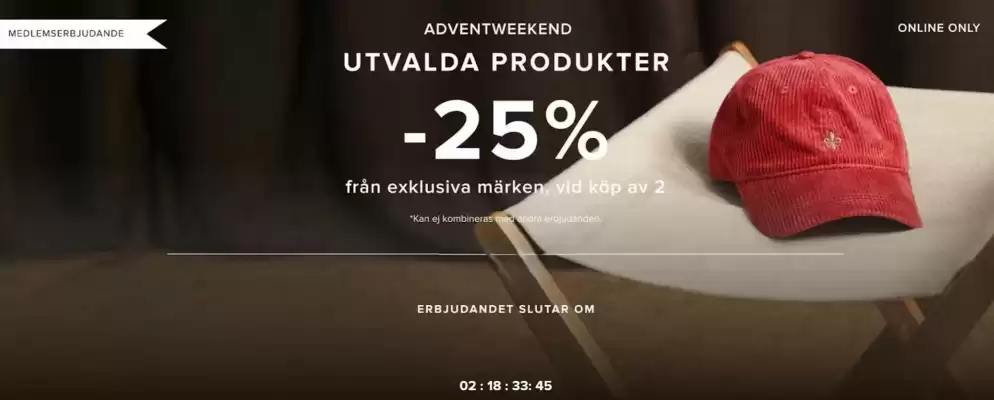 Volt reklamblad (giltig till och med 21-12)