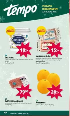 Tempo reklamblad (giltig till och med 28-12)