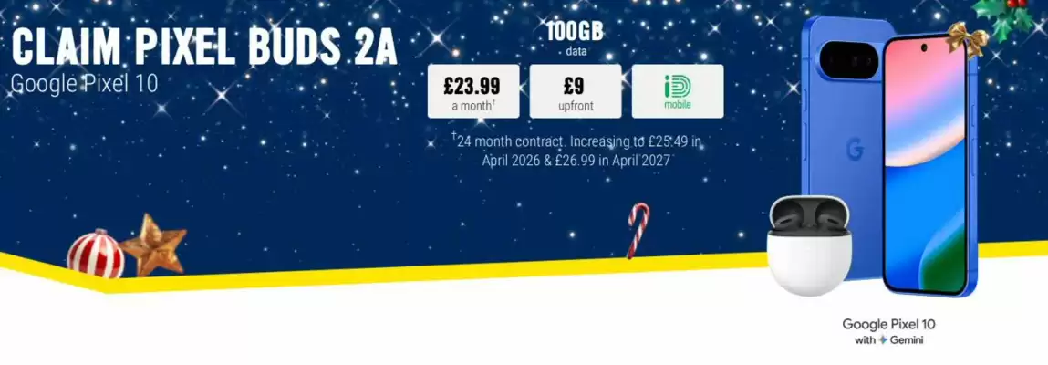 Carphone Warehouse leaflet (valid until 2-01)