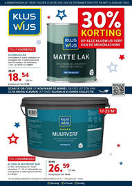 Kluswijs folder Pagina 1