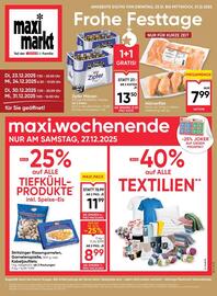 Maximarkt Flugblatt Seite 1