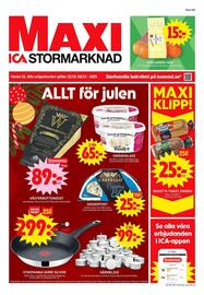 ICA Maxi reklamblad vecka 52 Sida 1