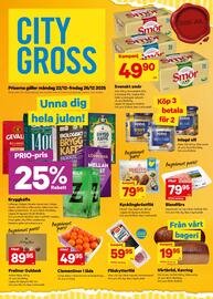City Gross reklamblad vecka 52 Sida 1