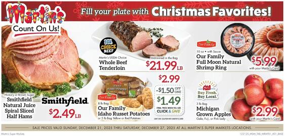 Martin's Super Markets weekly ad week 52 Page 5