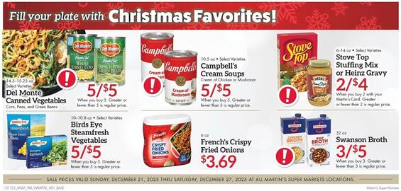 Martin's Super Markets weekly ad week 52 Page 6