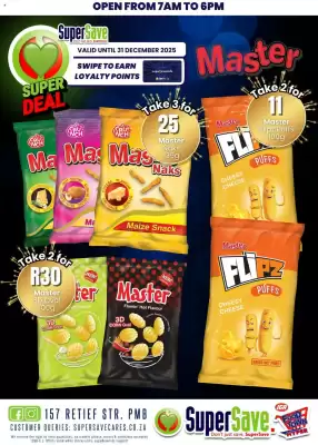 Super Save catalogue (valid until 31-12)