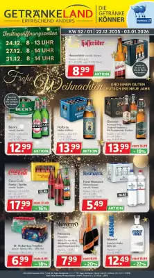 Getränkeland Prospekt (gültig bis 3-01)
