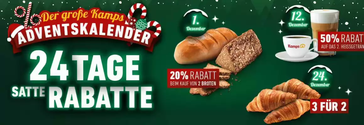 Bäckerei Kamps Prospekt (gültig bis 14-01)