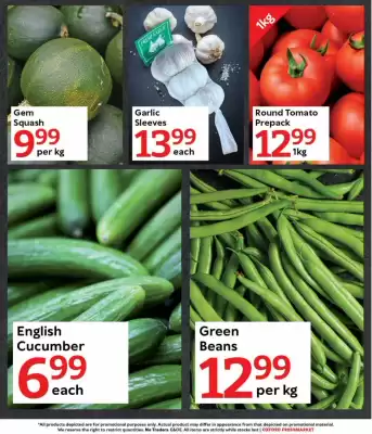 Oxford Freshmarket catalogue