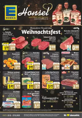 Edeka Honsel Prospekt (gültig bis 27-12)