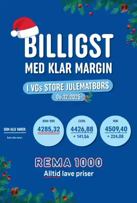 Rema 1000 kundeavis (gyldig til 24-12)