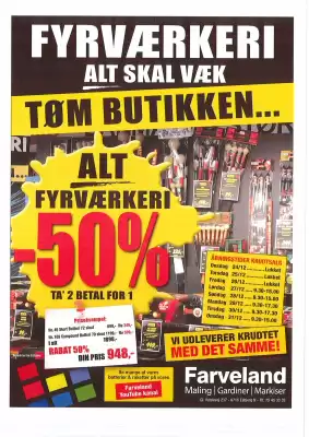 Farveland tilbudsavis (gælder indtil 31-12)