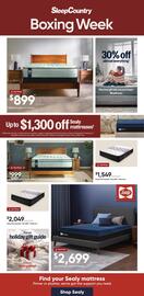 Sleep Country flyer week 52 Page 1