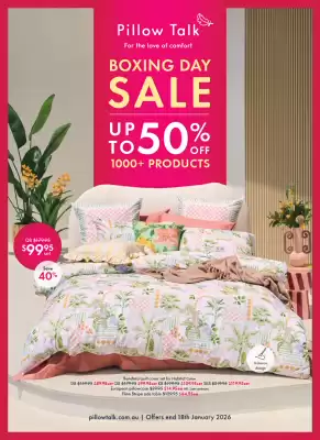 Pillow Talk catalogue (valid until 18-01)