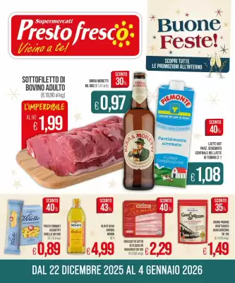 Volantino PrestoFresco (valido fino al 4-01)