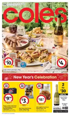 Coles catalogue (valid until 30-12)