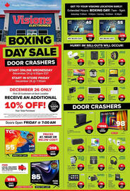 Visions Electronics flyer Page 1