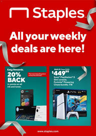 Staples weekly ad week 52 Page 1