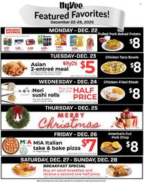 Hy-Vee weekly ad week 52 Page 1