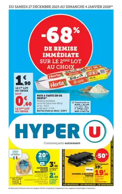 Catalogue Hyper U (valable jusqu'au 4-01)