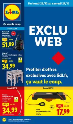 Catalogue Lidl (valable jusqu'au 27-12)