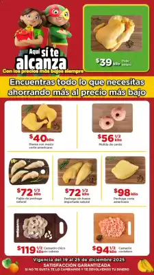 Folleto Bodega Aurrerá (válido hasta 25-12)