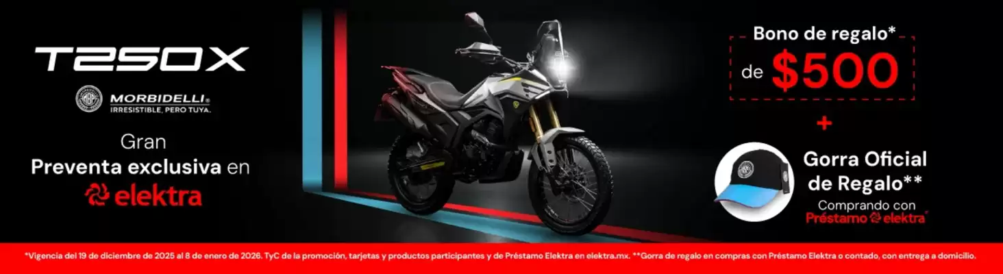 Catálogo Elektra (válido hasta 8-01)