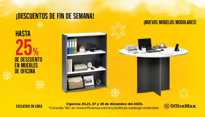 Catálogo OfficeMax (válido hasta 28-12)