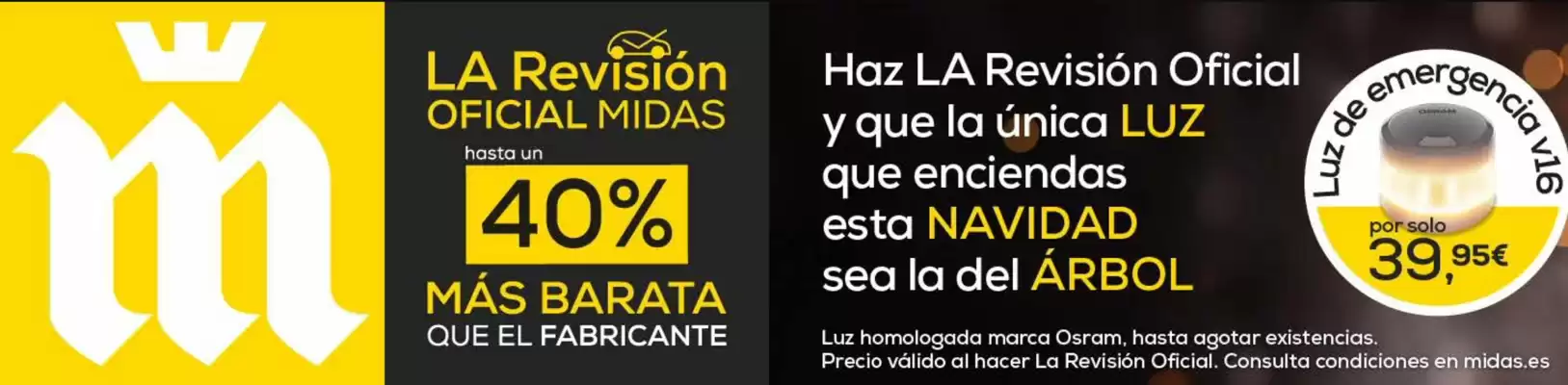 Folleto Midas (válido hasta el 31-12)