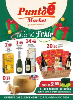 Volantino Punto é market (valido fino al 4-01)