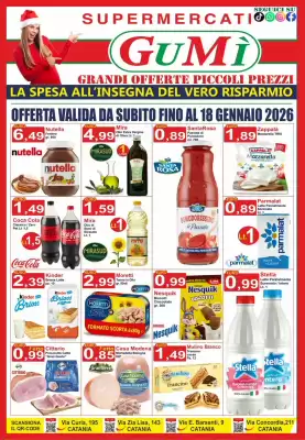 Volantino GuMì Supermercati (valido fino al 18-01)