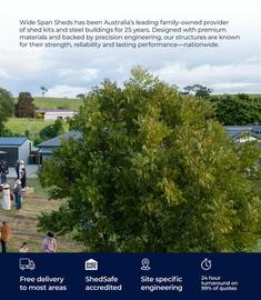 Wide Span Sheds catalogue Page 3