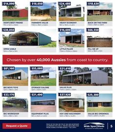 Wide Span Sheds catalogue Page 5
